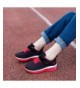 Trail Running Kids Athletic Tennis Running Shoes Breathable Sport Air Gym Jogging Sneakers for Boys & Girls - Blackred - CN18...