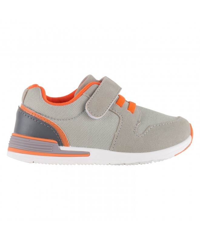 Sneakers Evan Boys Sneakers - One Strap Hook & Loop Closure - Kids Shoes - Light Grey - CK184R6OW95 $28.81