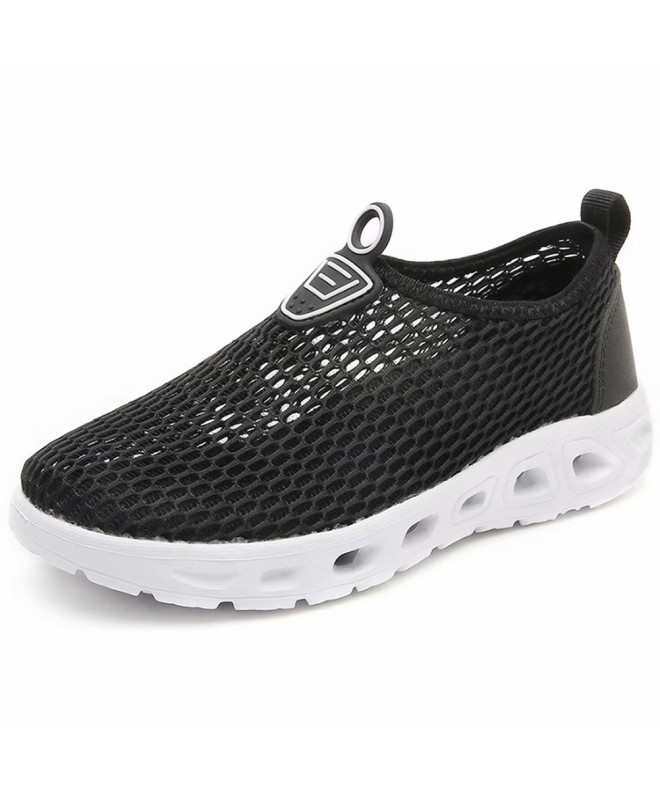 Trail Running Boys Girls Quick Dry Water Shoes Lightweight Slip-on Sneakers for Beach Walking Running - Black - CP18029K3OA $...