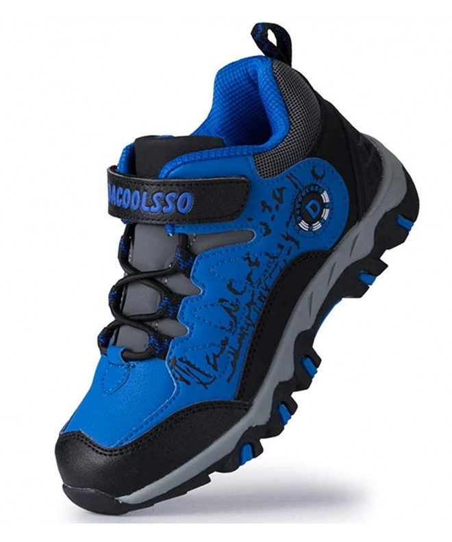 Trail Running Kids Waterproof Outdoor Hiking Athletic Sneakers Running Shoes - Blue(upgrade) - CT18HYD22XL $49.06