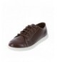 Sneakers Boys' Liam Perforated Casual - Brown - C318OGC9QIR $34.25