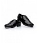 Sneakers Classic Patent Jazz - Tap Shoes Dancing Shoes for Children - Black (10.5 M US) - CX18M96U9RS $44.89