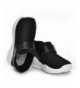 Sneakers Kids Mesh Running Sneakers Baby Boys Girls Anti-Slip Casual Shoes - Black - CB18ERRQ4N3 $42.86