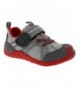 Walking Kids' Marina-K Sneaker - Steel/Red - CJ12JKYD0S7 $96.20