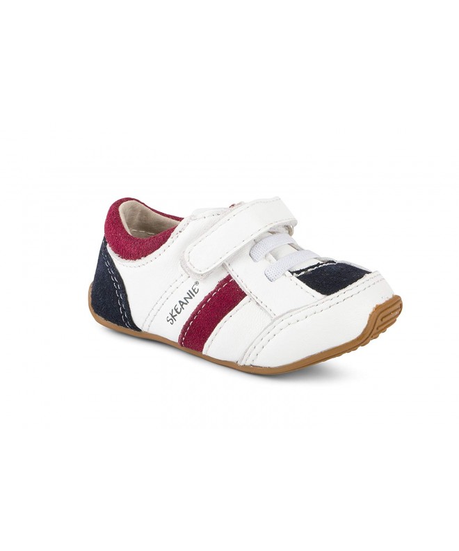 Sneakers Trainers White/Navy/Red Sneakers for Kids and Toddlers - CP11Y0E43KR $76.34