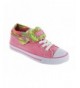Basketball Girls Option Hi03 Hi Top Lace Up Sneakers - Pink Canvas/Glitter - C711K71G9W7 $24.56