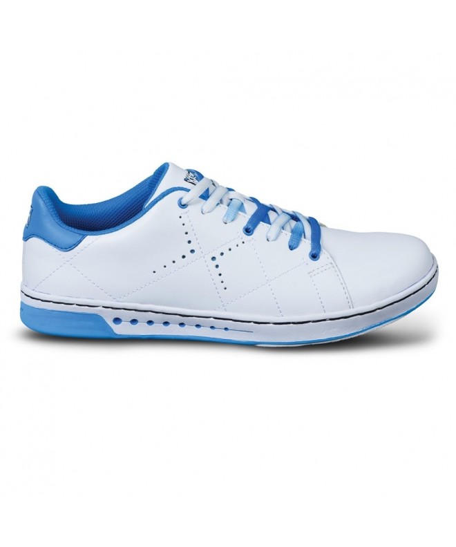 Bowling STRIKEFORCE Girls Youth GEM Bowling Shoes White/Blue - CG18DW2DYMU $74.22