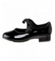 Dance Girl's Annie Tyette Tap Shoe - Black Patent - CR1153E91OB $44.65
