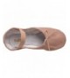 Dance Girl's Dansoft Split Sole Leather Ballet Slipper/Shoe - Pink - CH1153E8RJL $39.41