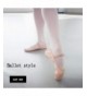 Dance Girl's Full Sole Leather Ballet Shoe/Slipper(Toddler/Little Kid) - Ballet Pink - CM18GY98MON $28.11