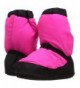 Dance Girls' Warm up Boot - Fluorescent Pink - M Medium US Little Kid - C01247ZMMNX $63.62
