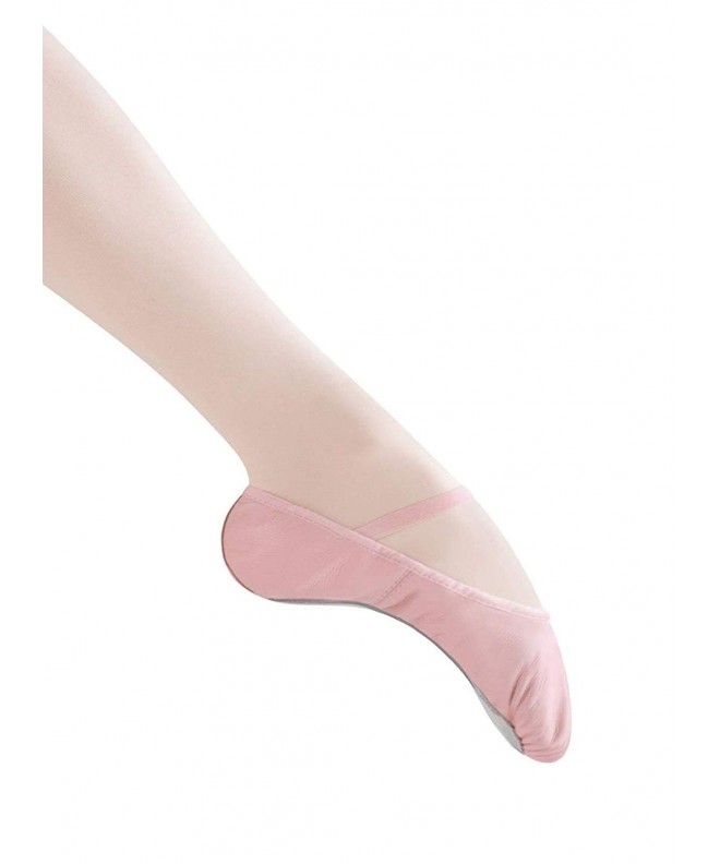Dance Girl's Bunnyhop Full Sole Leather Ballet Slipper/Shoe Dance - Pink 1.5 C US Little Kid - CS1163MFFFL $32.78