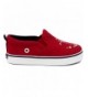 Dance Akeley Girls Toddler Sneaker Slip-On Casual Shoes (Toddler/Little Kid) - Red Anchor - CE18K0SRYZE $41.81