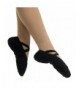 Dance Canvas Pro Elastic Split Sole Ballet Sliper(Toddler/Little Kid/Big Kid/Women) - Black - CM188CCRZGW $32.13