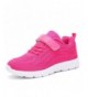 Walking Kids Lightweight Sneakers Boys and Girls Cute Breathable Walking Casual Running Shoes - Pink - C018654LM7O $22.49