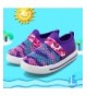 Walking Strap Canvas Fashion Sneaker(Toddler/Little Kid/Big Kid) - 1887-purple - CJ188STINYW $28.97