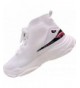 Walking Kid Boys Girls Running Shoes Fashion Sneakers Comfortable Breathable Light Weight Slip on Cushion - White - C418EMDU0...