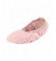 Dance Girl's Classic Ballroom Ballet Dance Slipper - Pink - CU128I1BRYH $17.59
