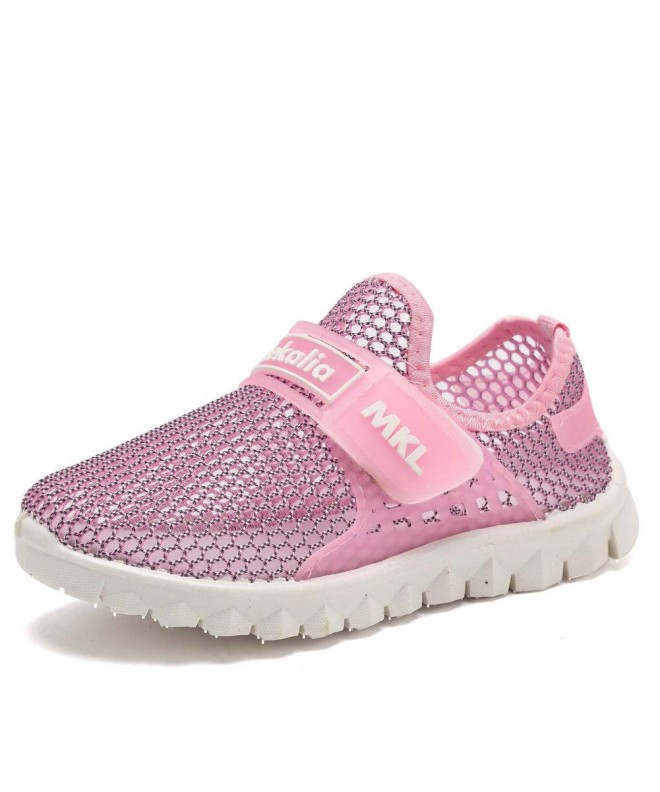 Walking Boys Girls Breathable Lightweight Sneakers Antislip Shoes for Running Walking Toddler/Little Kid/Big Kid - B.pink - C...