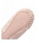 Dance Ballet Shoes-Full Leather Sole Ballet Slippers Flats(Toddlers/Little Kid/Big Kid/Womens) - Classic Nude/Bowknot - C918I...