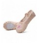 Dance Leather Slippers Gymnastics Toddler - Xfpu01-skin - CY1897EGZUG $21.08