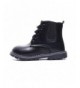 Walking Kid Girls Outdoor Ankle Boots Toddler Zip Waterproof Walking Shoes for Boys - Black - CR18KEKYR9A $30.35
