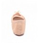 Dance Girls' Ballet Slipper Leather Toe Yoga Shoes (Toddler/Little Kid/Big Kid) - Skin - CJ186XTSSL6 $24.03