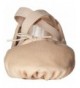 Dance Childrens' Wendy Canvas Ballet Slipper - Peach - CU110MLEHRL $40.74