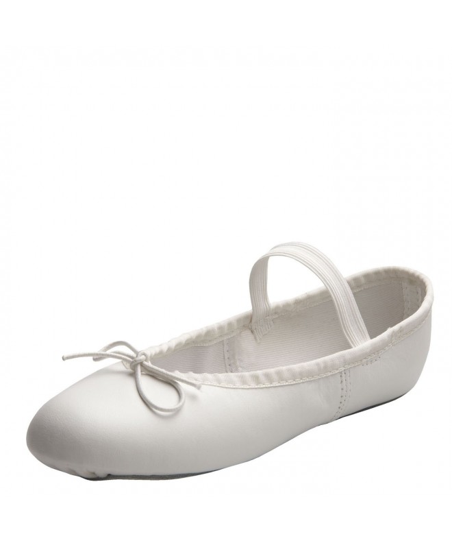 Dance Girls' White Girls' Ballet Shoe 3 Regular - C2182XK83UK $27.13