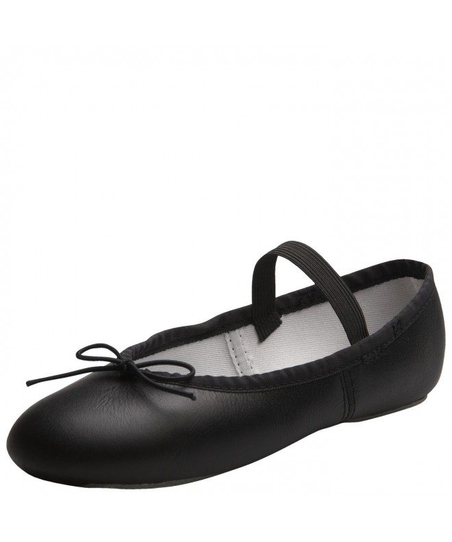 Dance Girl's Black Ballet Shoe 2 M US - C411AHR7EFV $28.75