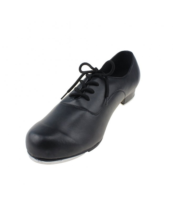 Dance Boys Flex Tap Dance Shoes Glossy Matte(Little Kid/Big Kid) - 3.5cm Heel Black - CR18623AXI9 $51.57
