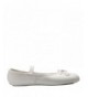 Dance Girls' White Girls' Ballet Shoe 1 Regular - CK183KTHXCH $27.19