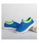 Walking Kids Aqua Shoes Breathable Slip-on Sneakers for Running Pool Beach ToddlerU118STWX001-Blue-31 - CZ18MI5KG6W $21.95