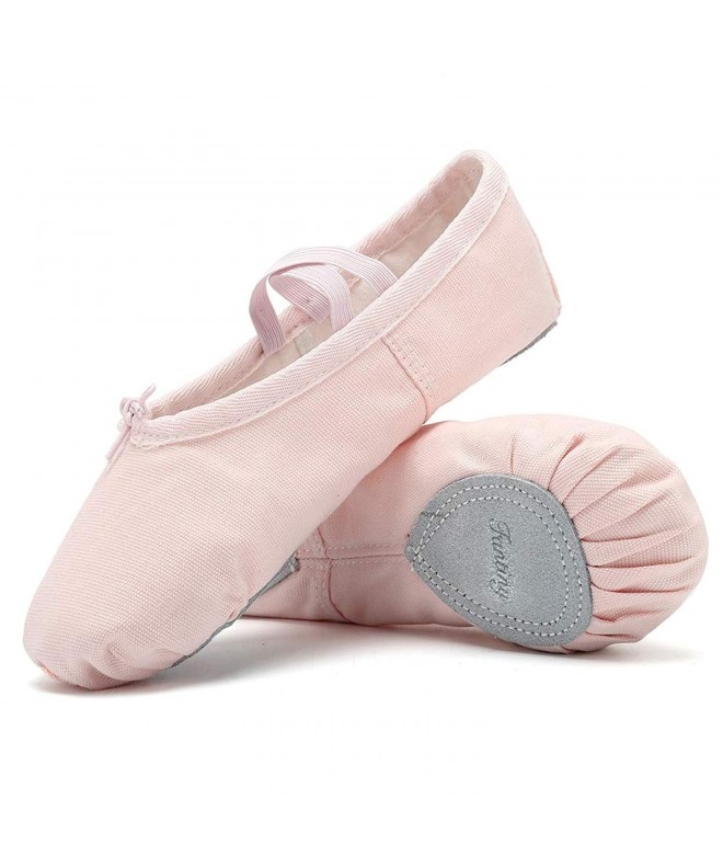 Dance Yi Life Ballet Slippers Gymnastics Toddler - Pink - CI18IIK3UQZ $24.73