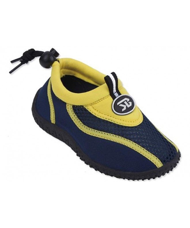 Water Shoes Toddler's Athletic Water Shoes Aqua Socks - Yellow - C511EWPFMB3 $28.82