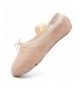 Dance Leather Ballet Shoes for Girls(Toddler/Little Kid/Big Kid/Women) DNDTWXYP-Skin-33 - C5189KIMGS3 $19.73