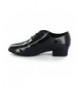 Dance Boy's Standard Dance Shoes A250503B - Black - CT11QDHOA3D $60.68