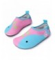Water Shoes Boys Girls Water Shoes Swim Shoes Quick Drying Barefoot Aqua Socks for Kids Beach Pool - Pink - CU182S0CNY2 $26.82
