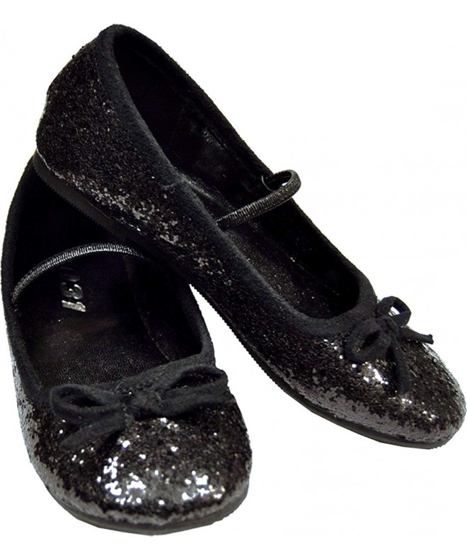 Dance Glitter Ballet Shoe - Black - CA119PY7Q8N $49.28