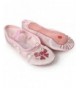 Dance Girl's Satin Pointe Shoes Ballet Dance Toe Shoes - CE129XXEP2Z $20.65