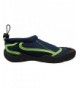 Water Shoes Little Kids and Toddler Water Shoes for Boys and Girls Children's 5 Toe Style - Navy Lime - C71855RNXTM $23.97