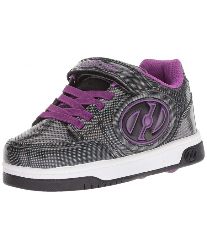 Racquet Sports unisex Kids' Plus X2 Tennis Shoe - Black Sparkle/Purple - CR1899USM39 $95.98