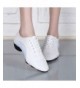 Dance Lace-up Split-Sole Ballroom Dancing Shoes for Girls Kids Breathable Latin Dance Shoes Jazz Sneakers - White - CB18O2IQK...