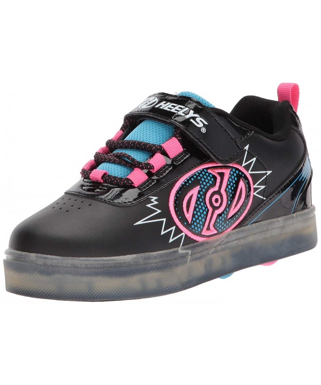 Racquet Sports Kids' Pow X2 Tennis Shoe - Black/Neon Blue/Neon Pink - C417XQ8DELA $87.04