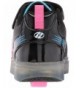 Racquet Sports Kids' Pow X2 Tennis Shoe - Black/Neon Blue/Neon Pink - C417XQ8DELA $87.04
