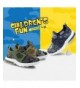 Running Boys Girls Breathable Lightweight Running Shoes(Toddler/Little Kid/Big Kid) - Khaki - CZ17YQ08UXA $39.09