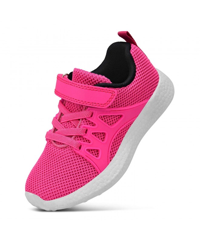 Running Kids Sneakers Lace-up Breathable Boys Tennis Shoes - Rose 2 - CN18L43AHQS $58.73