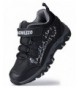 Running Boy's Girl's Running Shoes Waterproof Outdoor Hiking Athletic Sneakers (Toddler/Little Kid/Big Kid) - Black-03 - CK18...