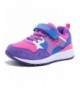 Running Kids Athletic Running Shoes Strap Sport Sneakers(Toddler/Little Kid/Big Kid) - Hot Pink - CJ18DRE6KW2 $40.06