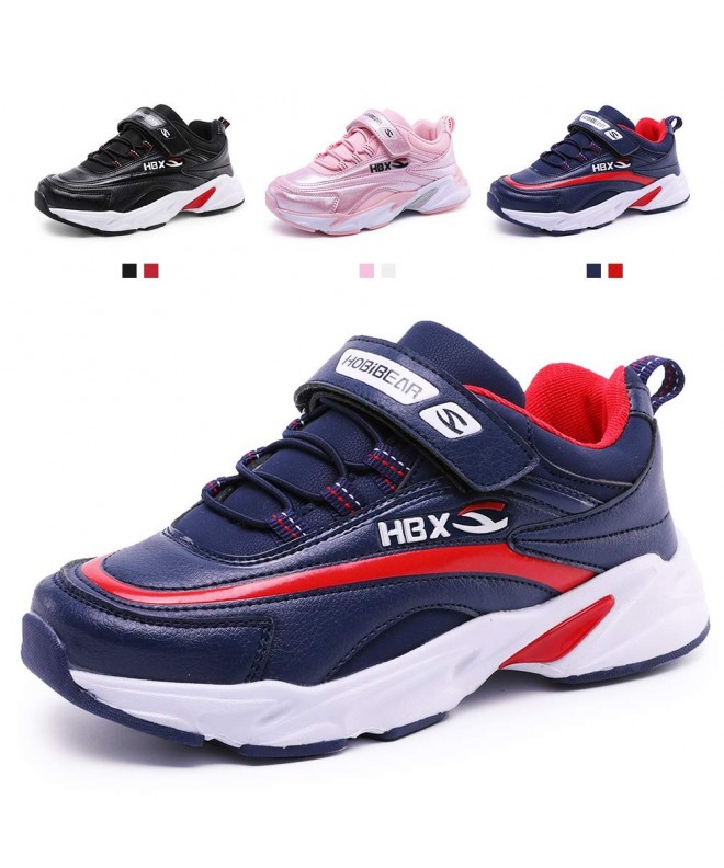 Running Kids Running Shoes Waterproof Hiking Shoes for Boys Girls Athletic Sneaker - Blue - CN18H3G6U0I $41.88